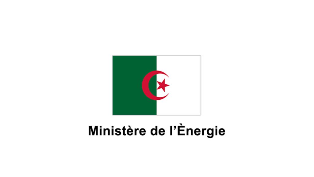 Ministère de l’Energie de la République Algérienne Démocratique et Populaire